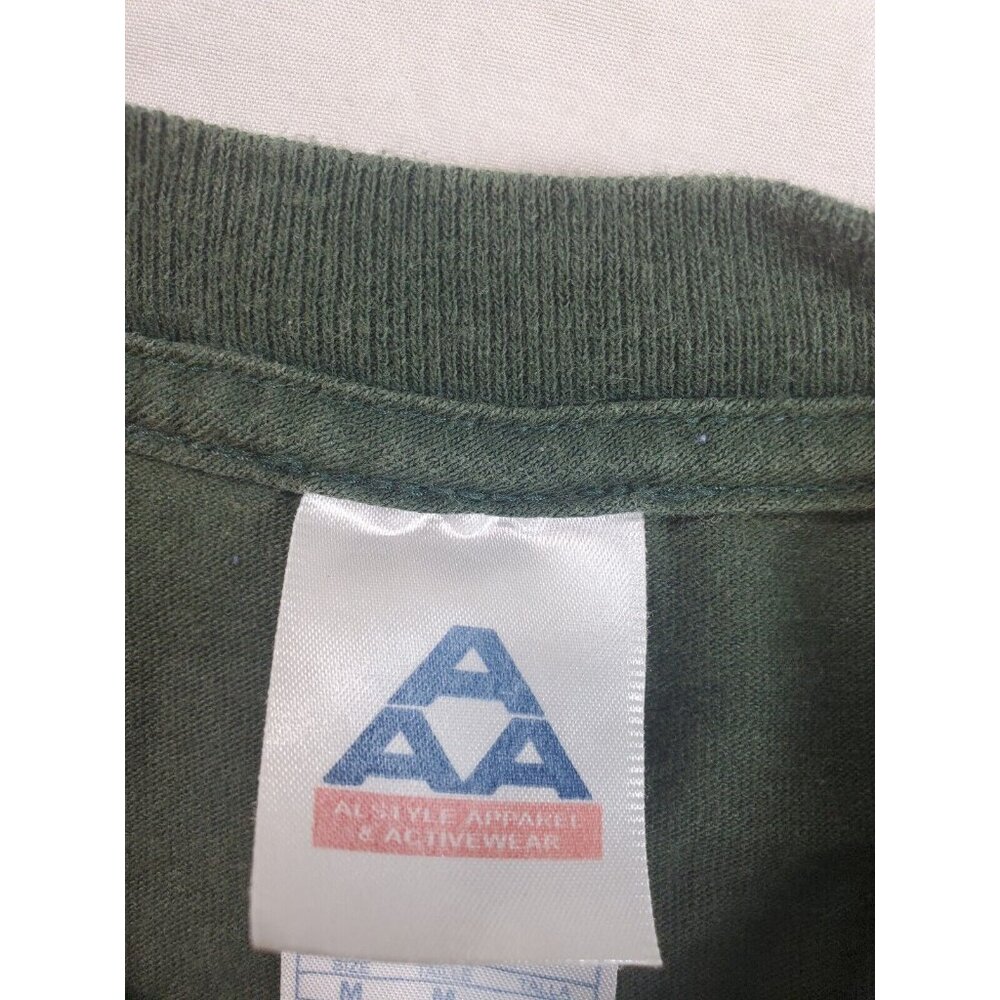 CAPE BRETON ISLAND Rock in The Sea Green Tee T-Shirt M Medium Canada - Picture 7 of 12